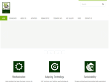 Tablet Screenshot of kgf.org.in